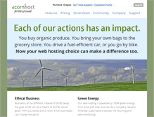 Tablet Screenshot of acornhost.com