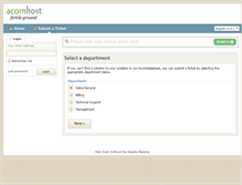 Tablet Screenshot of acornhost.net